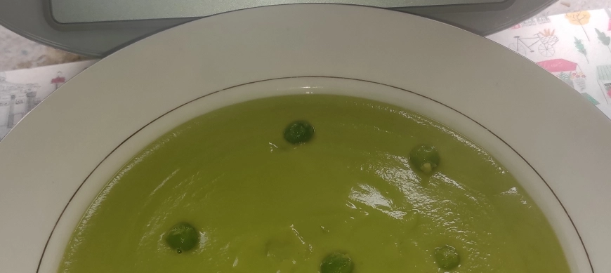 CREMA DE GUISANTES CON THERMOMIX EN RIBERA DEL FRESNO