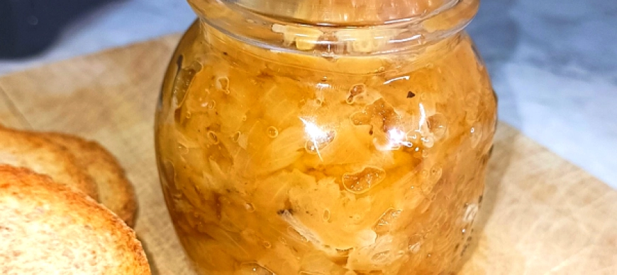 CEBOLLA CARAMELIZADA CON THERMOMIX. BADAJOZ, VILLANUEVA DE LA SERENA.