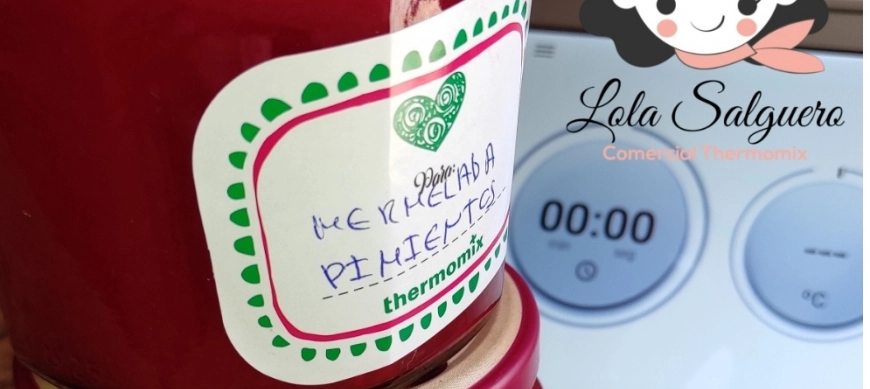 MERMELADA DE PIMIENTOS ROJOS CON THERMOMIX EN RIBERA DEL FRESNO