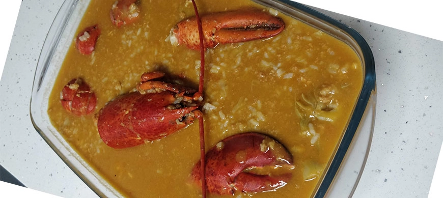 ARROZ CON BOGAVANTE CON Thermomix® - DON BENITO - BADAJOZ