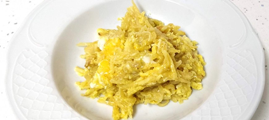 CALABACÁN AL ESTILO BACALAO DORADO CON Thermomix® TM6 - DON BENITO - BADAJOZ