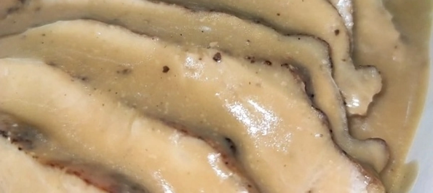 LOMO DE CERDO CON VERDURAS Y SALSA DE CHAMPIÑONES CON THERMOMIX. BADAJOZ, VILLANUEVA DE LA SERENA, DON BENITO.