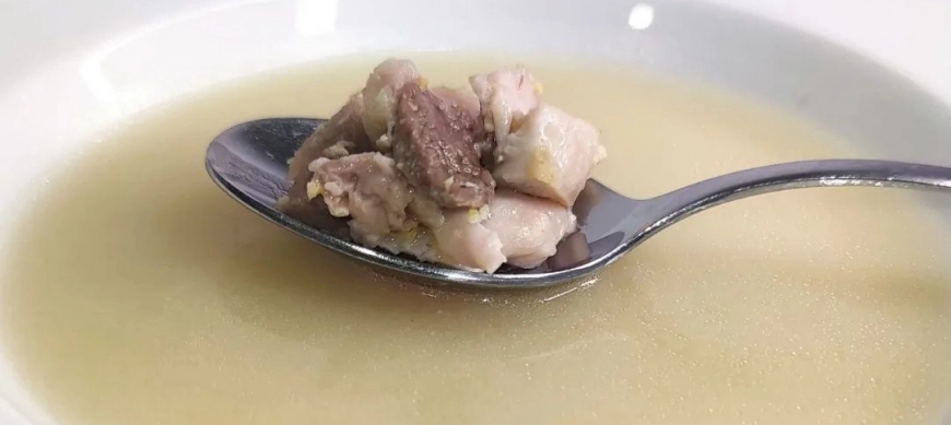 CALDO DE COCIDO SIN ELABORAR COCIDO CON THERMOMIX. BADAJOZ, VILLANUEVA DE LA SERENA.