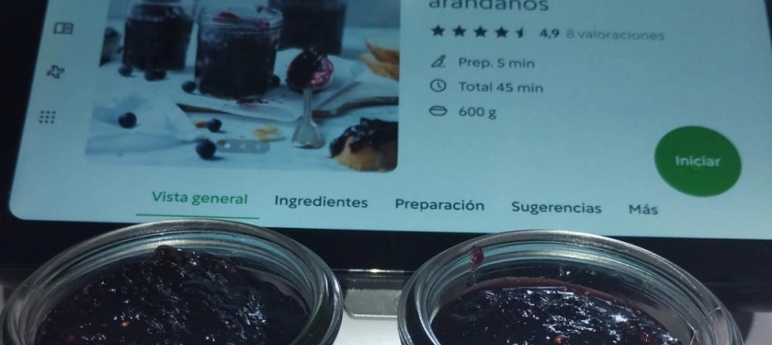 MERMELADA DE ARÁNDANOS CON THERMOMIX EN RIBERA DEL FRESNO