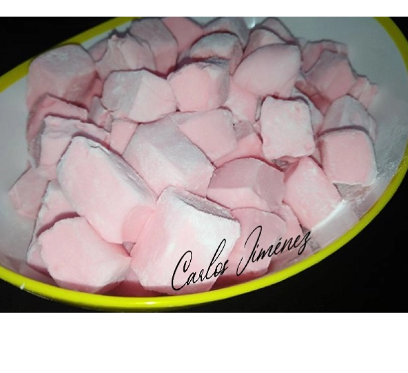 NUBES DE FRAMBUESA CON THERMOMIX. #YoMeQuedoEnCasa. Villanueva de la Serena/Don Benito; Badajoz.