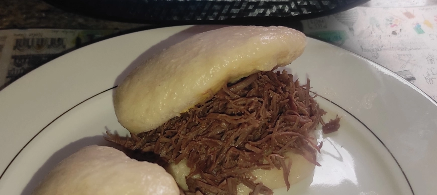 PAN BAO CON TERNERA MECHADA CON THERMOMIX EN RIBERA DEL FRESNO