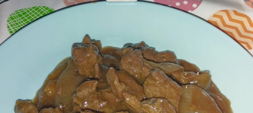 TERNERA CON CEBOLLA AL ESTILO CHINO CON THERMOMIX EN RIBERA DEL FRESNO