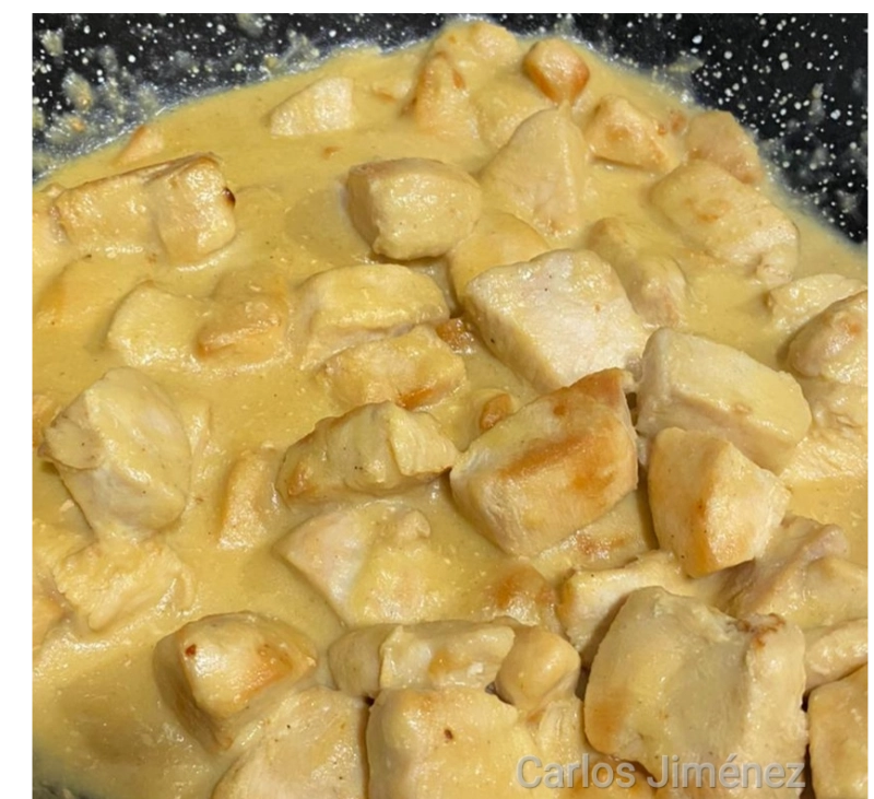 POLLO A LA MOSTAZA EN THERMOMIX . Asesor comercial thermomix Badajoz y alrededores; Extremadura.