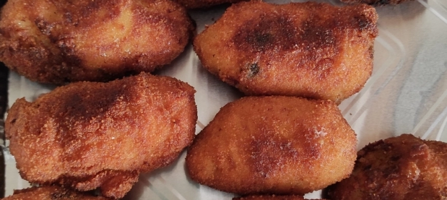 CROQUETAS DE JAMON YORK Y HUEVO DURO CON THERMOMIX EN RIBERA DEL FRESNO