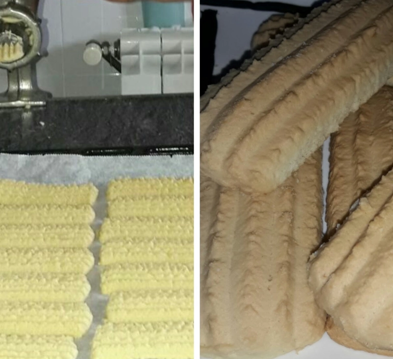 GALLETAS RIZADAS DE VAINILLA con thermomix