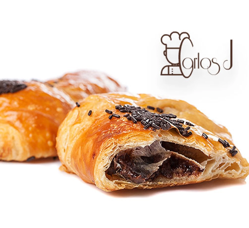 NAPOLITANAS DE CHOCOLATE EN THERMOMIX. Thermomix Badajoz, Extremadura.