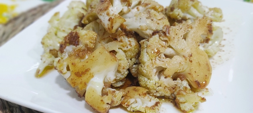 Coliflor al horno - Thermomix - Don Benito - Badajoz