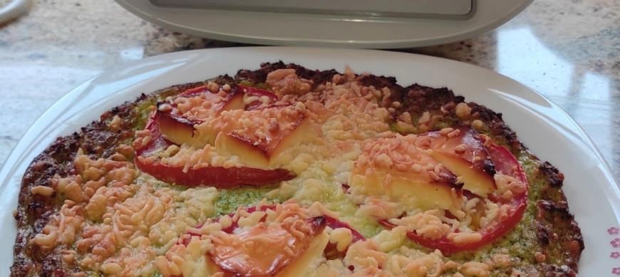 PIZZA DE BRÓCOLI CON THERMOMIX EN RIBERA DEL FRESNO