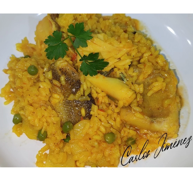 ARROZ, PATATAS Y BACALAO EN THERMOMIX (LA COMIDA DEL "SOLDAO"). DIA DEL PADREBADAJOZ, VILLANUEVA DE LA SERENA, MERIDA, ZAFRA.