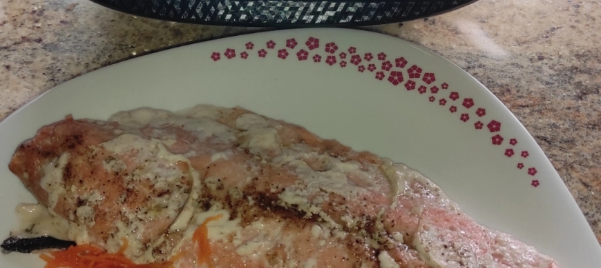 SALMON AL VAPOR CON VERDURAS CON THERMOMIX EN RIBERA DEL FRESNO
