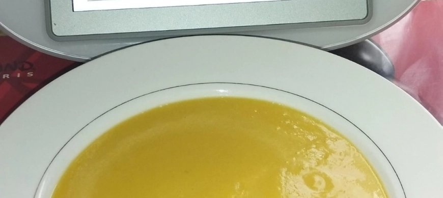 CREMA DE CALABAZA Y COLIFLOR CON THERMOMIX EN RIBERA DEL FRESNO