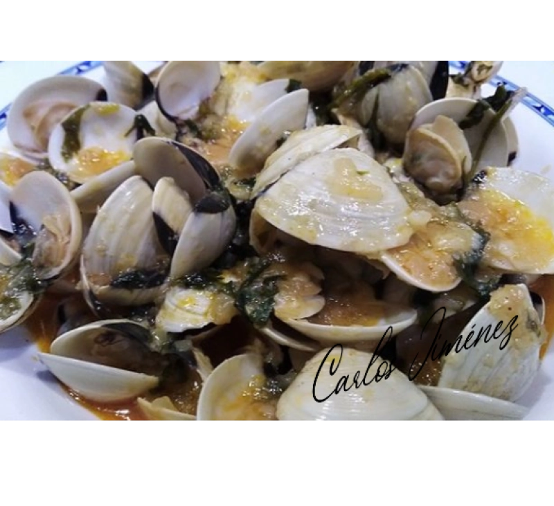 ALMEJAS A LA MARINERA EN THERMOMIX. Villanueva de la Serena/Don Benito (Badajoz)