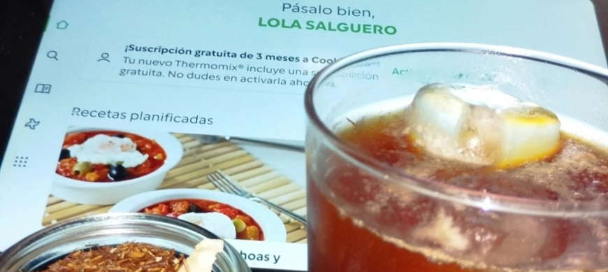 INFUSIÓN DE ROOIBOS CON THERMOMIX EN RIBERA DEL FRESNO