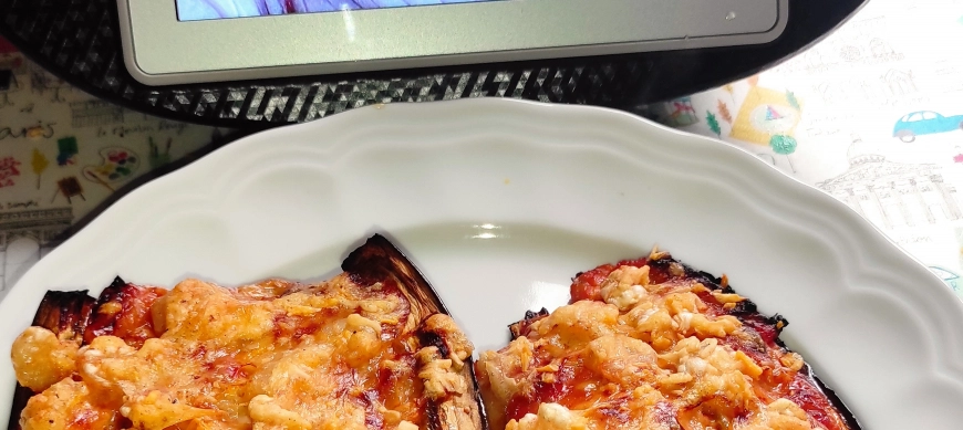 BERENJENAS RELLENAS DE GAMBAS CON THERMOMIX EN RIBERA DEL FRESNO