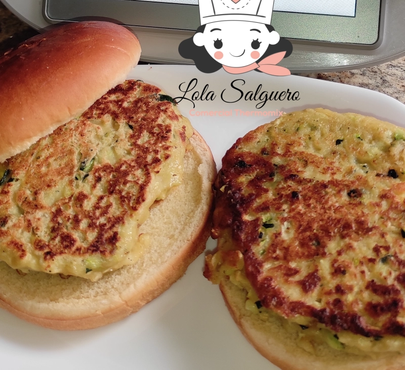 HAMBURGUESAS DE GARBANZOS Y CALABACÁN CON THERMOMIX EN RIBERA DEL FRESNO