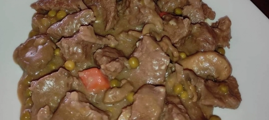 TERNERA EN SALSA DE VERDURAS CON THERMOMIX EN RIBERA DEL FRESNO