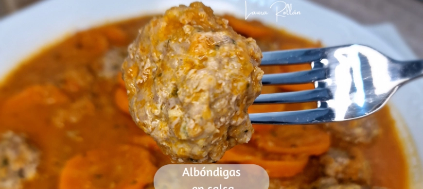 ALBÓNDIGAS EN SALSA CON THERMOMIX