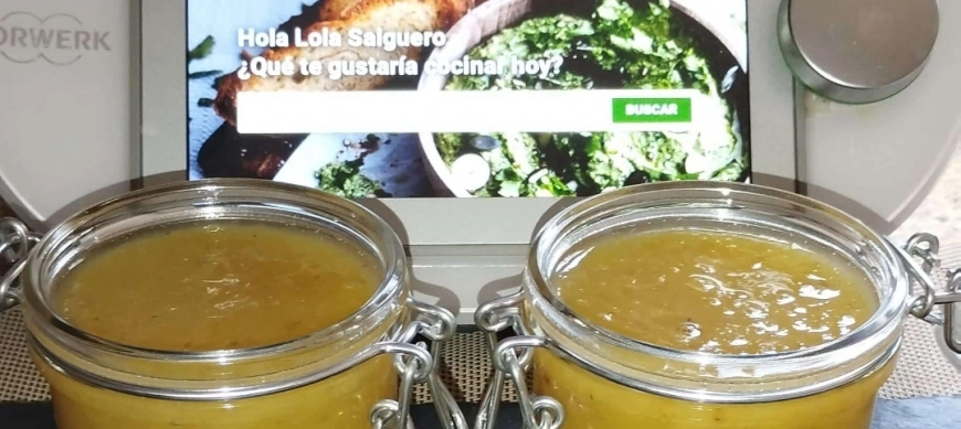 MERMELADA DE PLÁTANOS CON THERMOMIX EN RIBERA DEL FRESNO