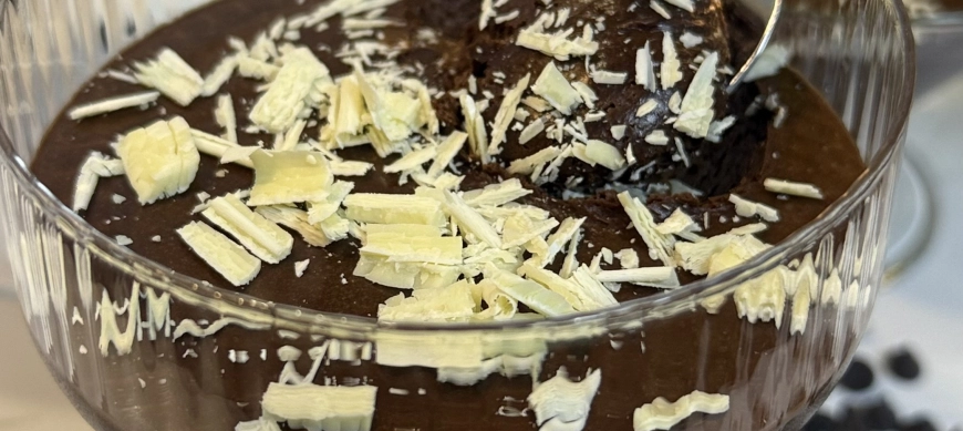 MOUSSE DE CHOCOLATE PERFECTO CON THERMOMIX