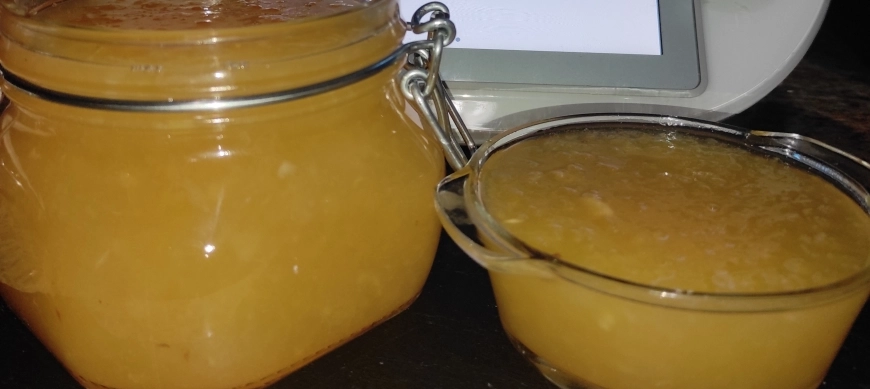MERMELADA DE PERA Y MANZANA CON THERMOMIX EN RIBERA DEL FRESNO