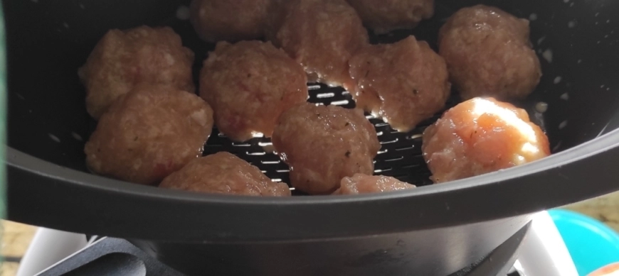FLAN DE HUEVO,ALBONDIGAS DE POLLO Y HUEVOS PARA COCER 3 EN 1 CON THERMOMIX EN RIBERA DEL FRESNO
