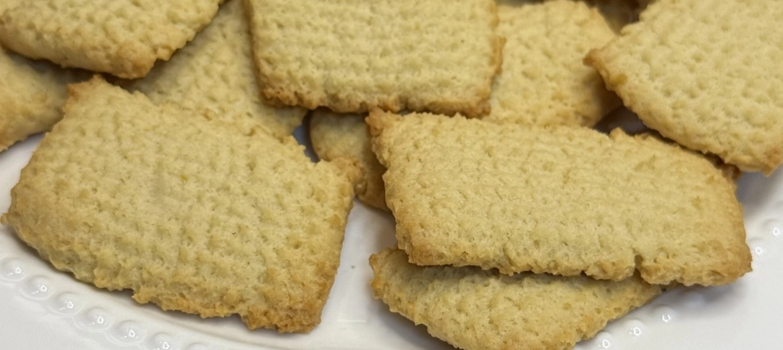GALLETAS RIZADAS DE VAINILLA CON THERMOMIX