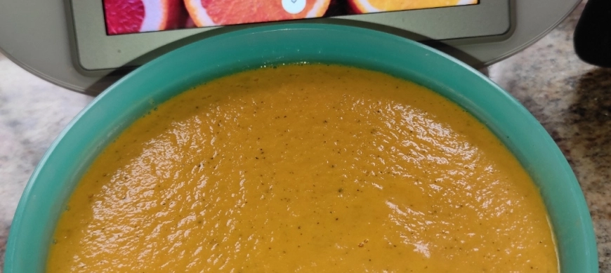 PAPILLA DE VERDURAS Y POLLO CON THERMOMIX EN RIBERA DEL FRESNO