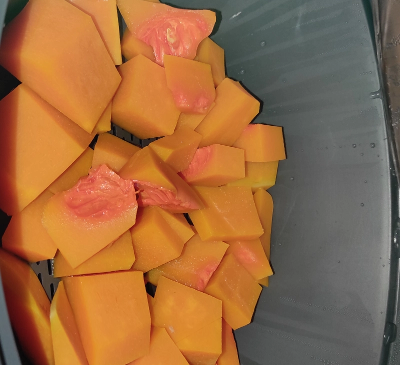 COCCION DE CALABAZA EN THERMOMIX DE RIBERA DEL FRESNO