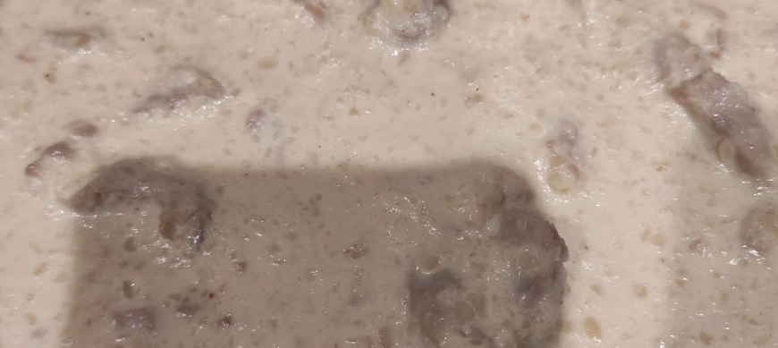 Solomillo de cerdo con salsa de almendras en Thermomix Badajoz, Mérida y calamonte