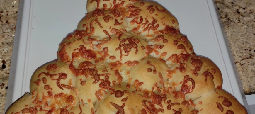 CHEESE ROLL TREE CON THERMOMIX EN RIBERA DEL FRESNO