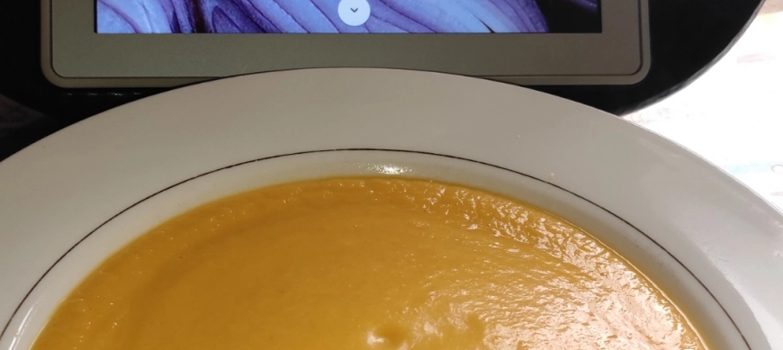 CREMA DE COLIFLOR CON ZANAHORIA CON THERMOMIX EN RIBERA DEL FRESNO