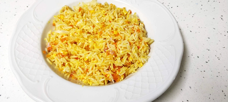 ARROZ ASIATICO CON HUEVOS CON Thermomix® TM6 - DON BENITO - BADAJOZ