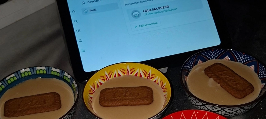 FLAN DE GALLETAS LOTUS CON THERMOMIX EN RIBERA DEL FRESNO