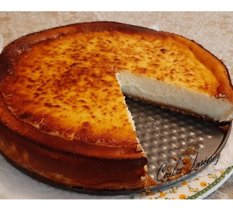 TARTA DE QUESO CRISTINA PEDROCHE EN THERMOMIX. BADAJOZ, VILLANUEVA SERENA, DON BENITO, MERIDA, ZAFRA
