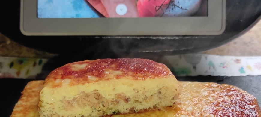 PASTEL DE ATÚN FITNESS CON THERMOMIX EN RIBERA DEL FRESNO