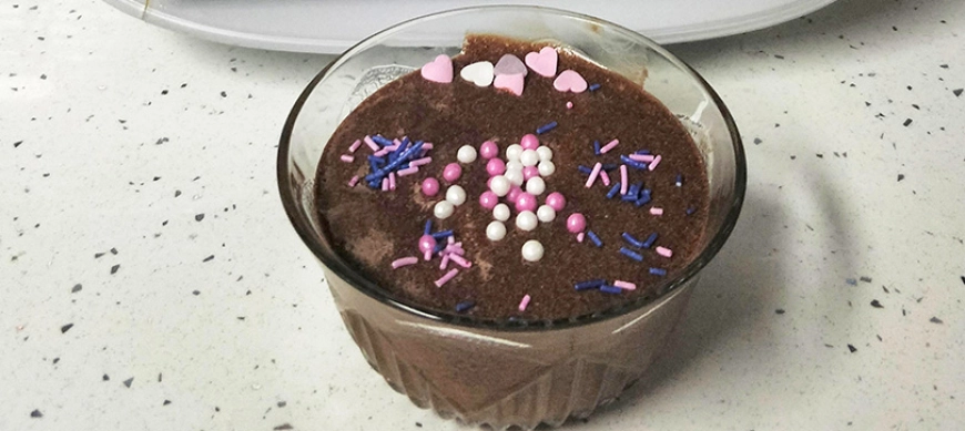 MOUSSE DE CHOCOLATE SIN LACTOSA CON Thermomix® TM6 - DON BENITO - BADAJOZ