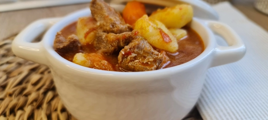 GUISO DE TERNERA CON PATATAS CON THERMOMIX