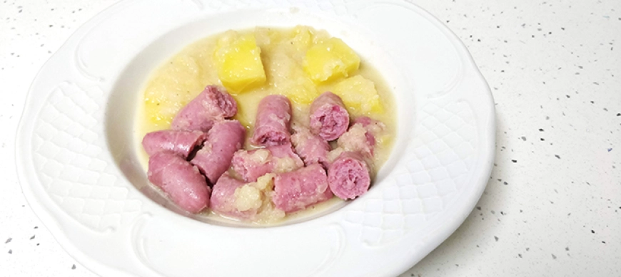 SALCHICHAS DE POLLO/PAVO AL VINO CON Thermomix® TM6 - DON BENITO - BADAJOZ