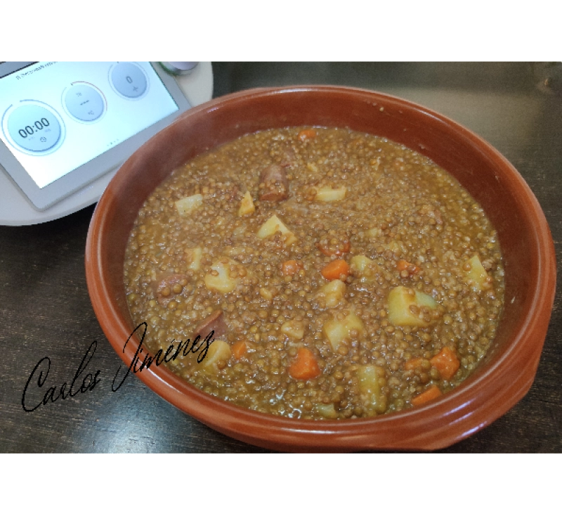 LENTEJAS ESTOFADAS EN THERMOMIX®️ ( Modo manual ). Villanueva de laSerena; Badajoz.