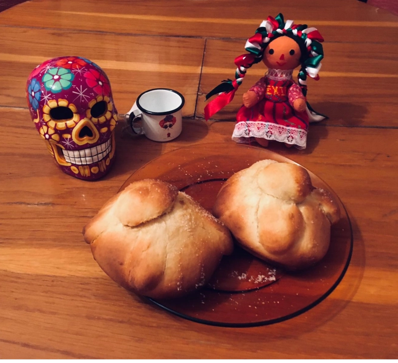 Pan de muerto mexicano con Thermomix en Badajoz