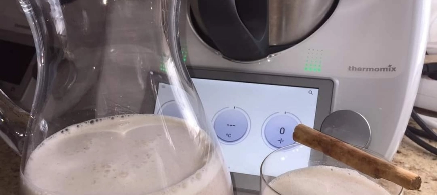 HORCHATA DE ALMENDRAS CON THERMOMIX EN RIBERA DEL FRESNO