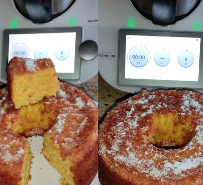 BIZCOCHO DE MANDARINA CON THERMOMIX EN RIBERA DEL FRESNO