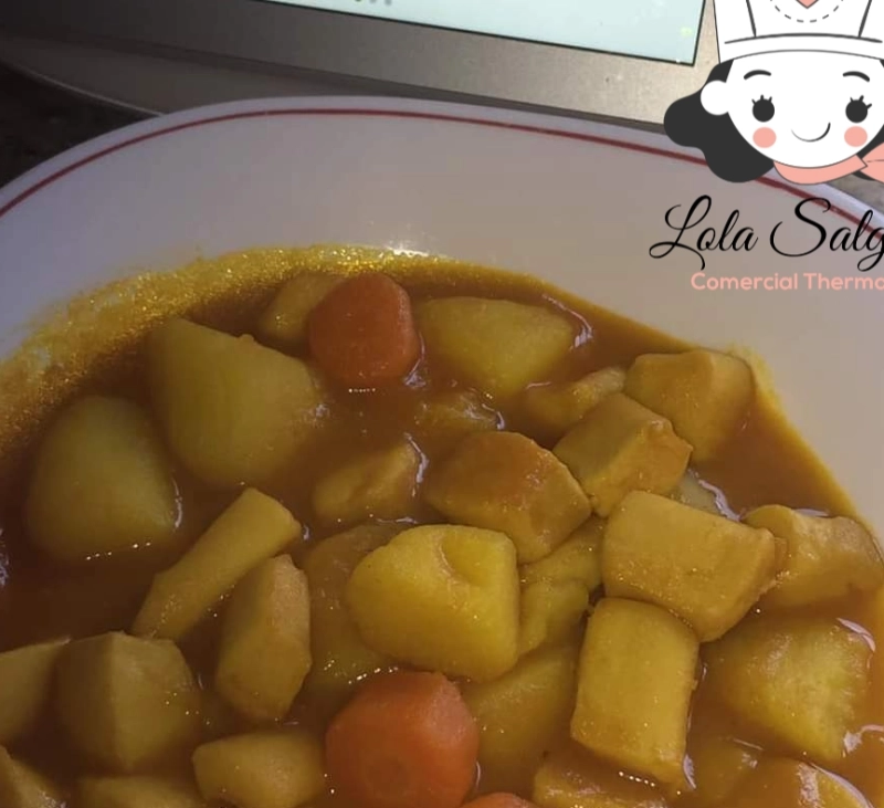 PATATAS CON CHOCO CON THERMOMIX EN RIBERA DEL FRESNO