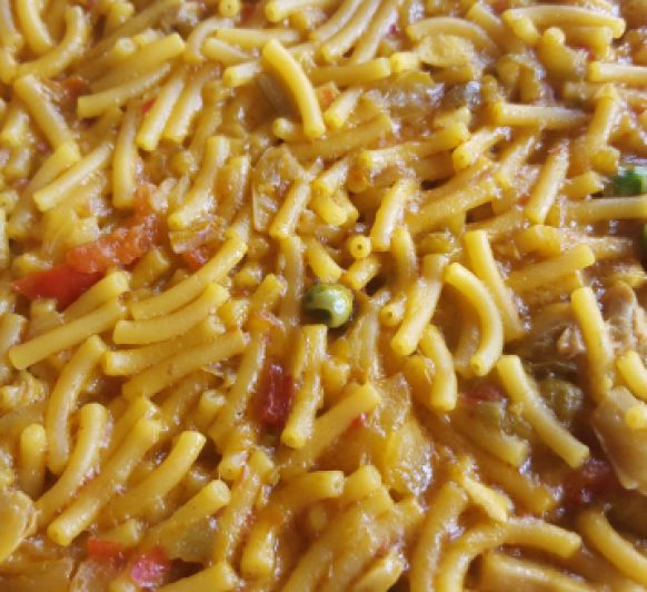 Cómo hacer fideuá de verduras con Thermomix®