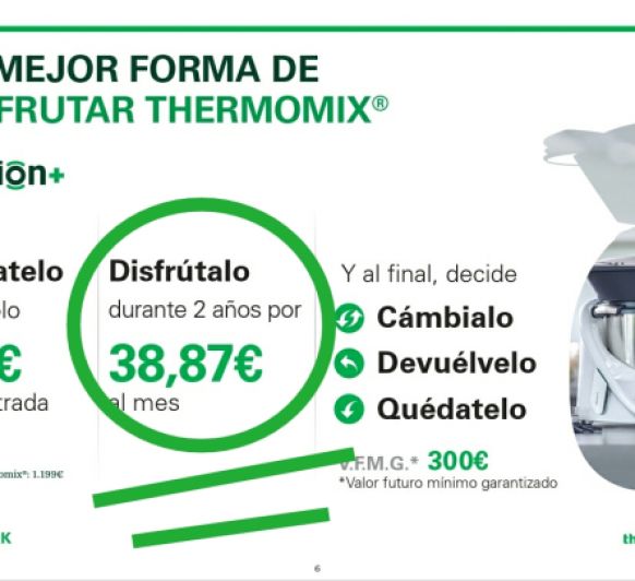 ¡Thermomix® Nueva Forma de Pago!